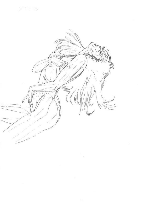 600x848 Partie Du Settei De L'Opening Hot De Cat's Eye Cat's Eye