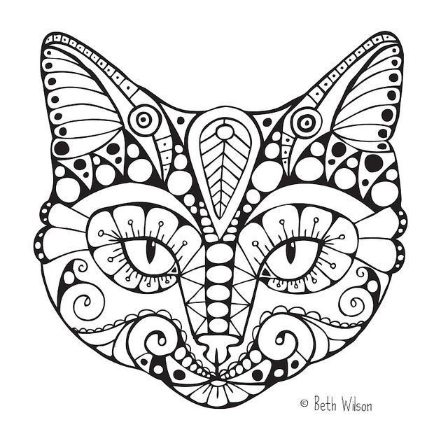 640x640 Surprising Cat Coloring Pages 18 About Remodel Free Colouring