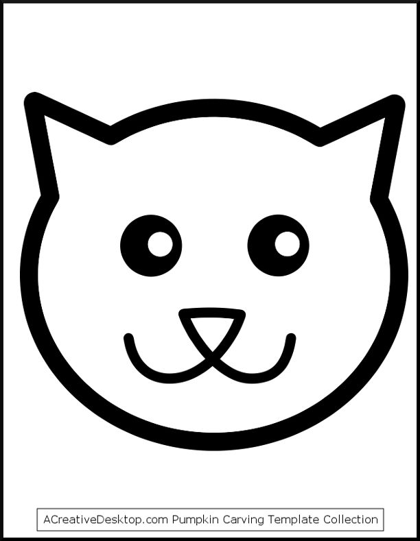 612x789 Pictures Cat Face Simple Drawing,
