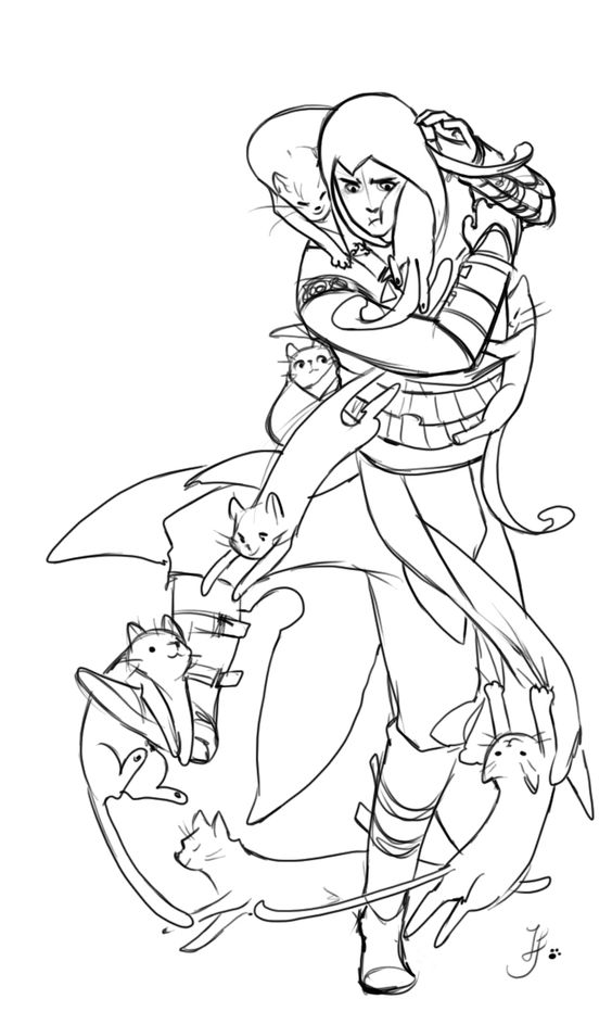 564x932 Xfreischutz I Love Drawing Cats. Shame I Don'T Actually Know