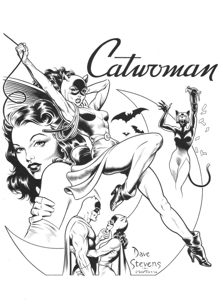 763x1047 Dave Stevens Catwoman Recreation By Sky Boy
