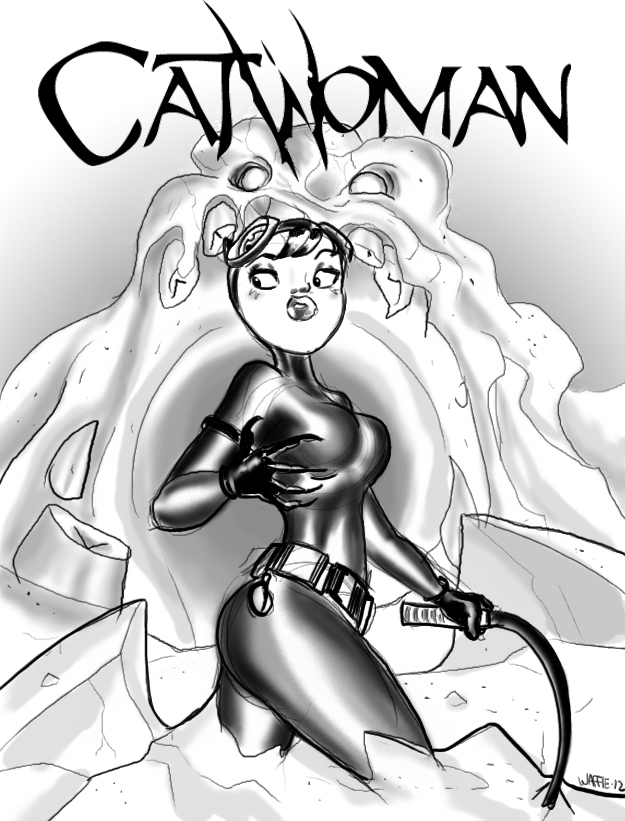 625x821 Catwoman Vs Clayface By Papawaff