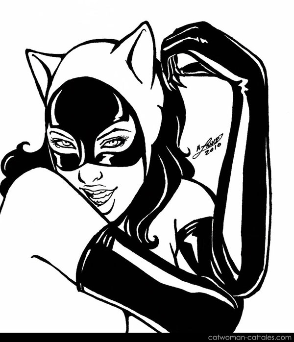 600x698 Cat Tales Batmancatwoman Metafiction By Chris Dee