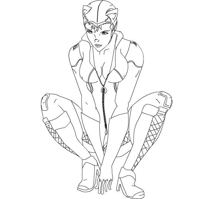 700x651 Catwoman Sketch By Jtmovie