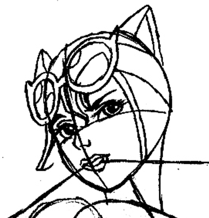 700x728 How To Draw Dc Comics Catwoman With Easy Step By Step Drawing