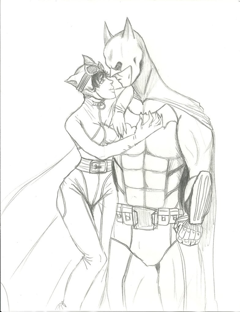 784x1020 Batman And Catwoman By Chtitexxpeste