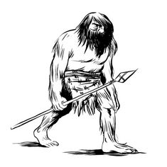 235x236 Draw A Caveman Character Design