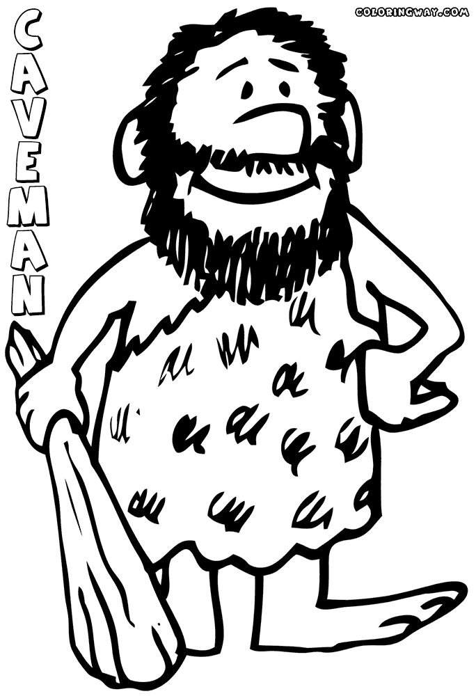 684x1000 Caveman Coloring Pages Coloring Pages To Download And Print