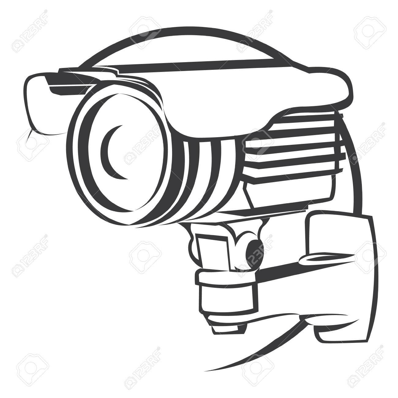 1300x1300 Security Camera Royalty Free Cliparts, Vectors, And Stock