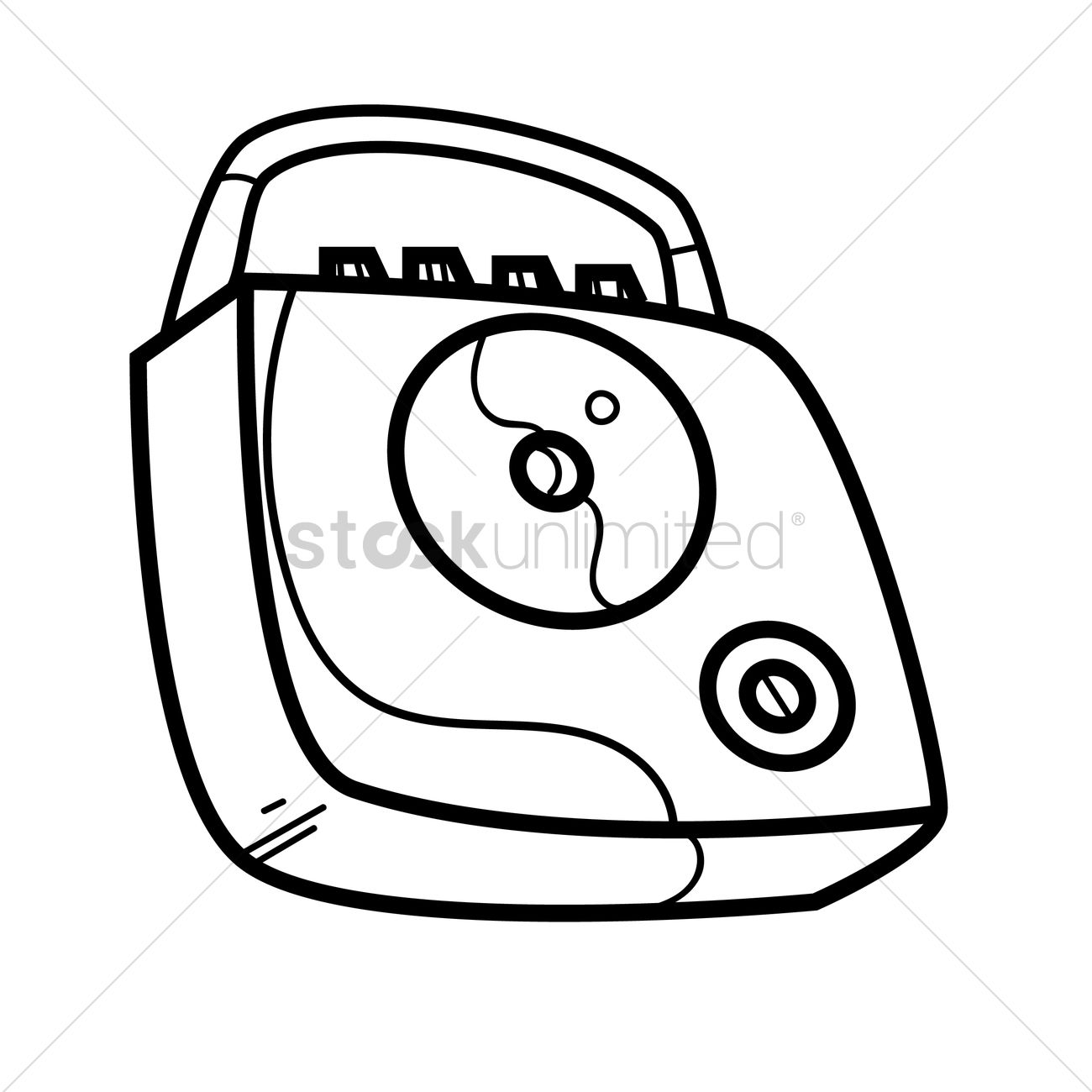 1300x1300 Free Cd Player Vector Image