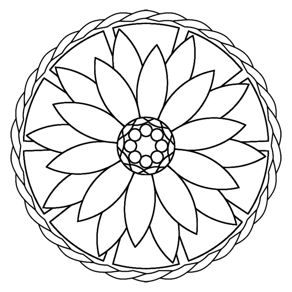 1024x1024 Mandala Com Cd Usado