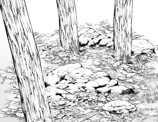 540x418 Trunk, Branch, Root (Cedar) Brushes Manga Materials