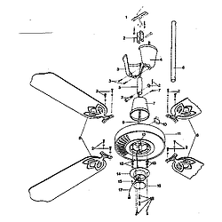 250x250 Lasko Laskoair King Ceiling Fans Parts Model 3175 Sears