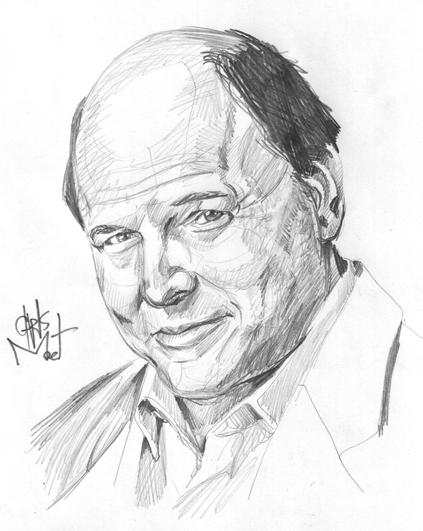 600x753 Jason Alexander Pencil Portraits Pencil Portrait