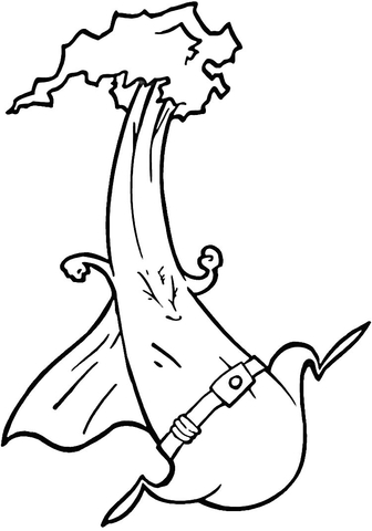 336x480 Celery Coloring Page Free Printable Coloring Pages