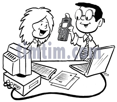 498x437 Free Drawing Of Cell Phone Photo Bw From The Category Computers