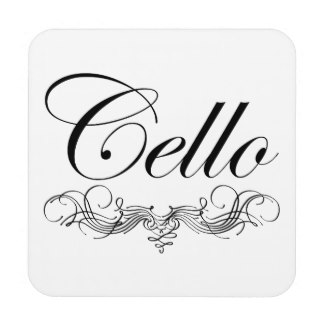 324x324 Cello Drink Amp Beverage Coasters Zazzle