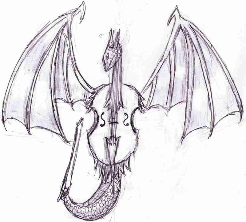 800x722 Celli The Cello Dragon! By Uniqueguy