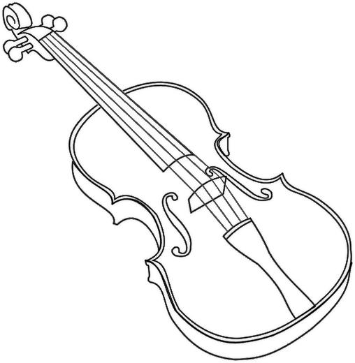 508x520 Drawn Instrument Orchestra Music