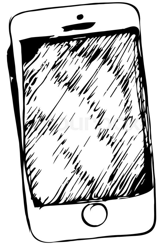 533x800 Telephone Drawing Sketch