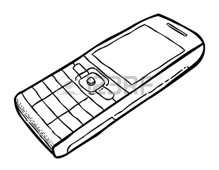 450x350 Cartoon Image Of Cellphone Royalty Free Cliparts, Vectors,