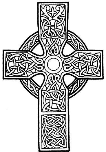 366x522 Free Printable Celtic Cross Patterns