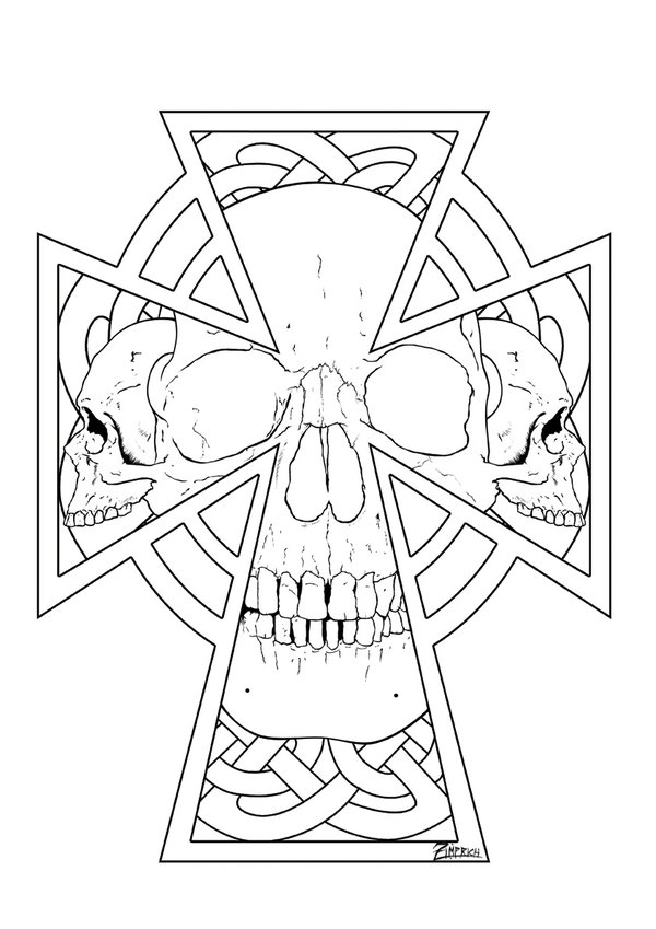 600x849 Celtic Cross By Zimprich