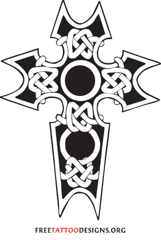 Celtic Cross Line Drawing at GetDrawings | Free download