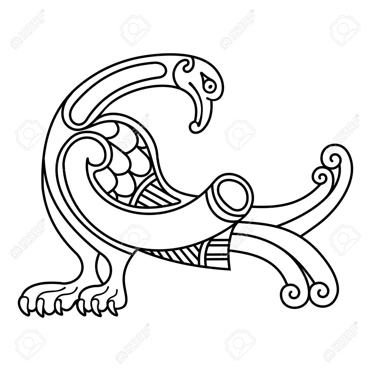 1300x1300 Celtic National Drawing. Royalty Free Cliparts, Vectors, And Stock