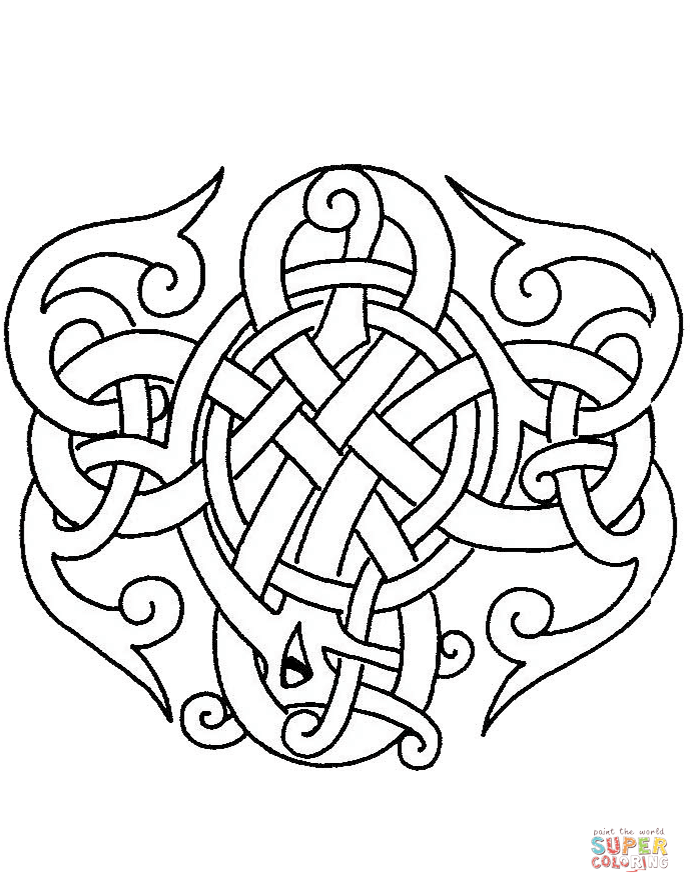 690x893 Celtic Art Coloring Pages Free Coloring Pages