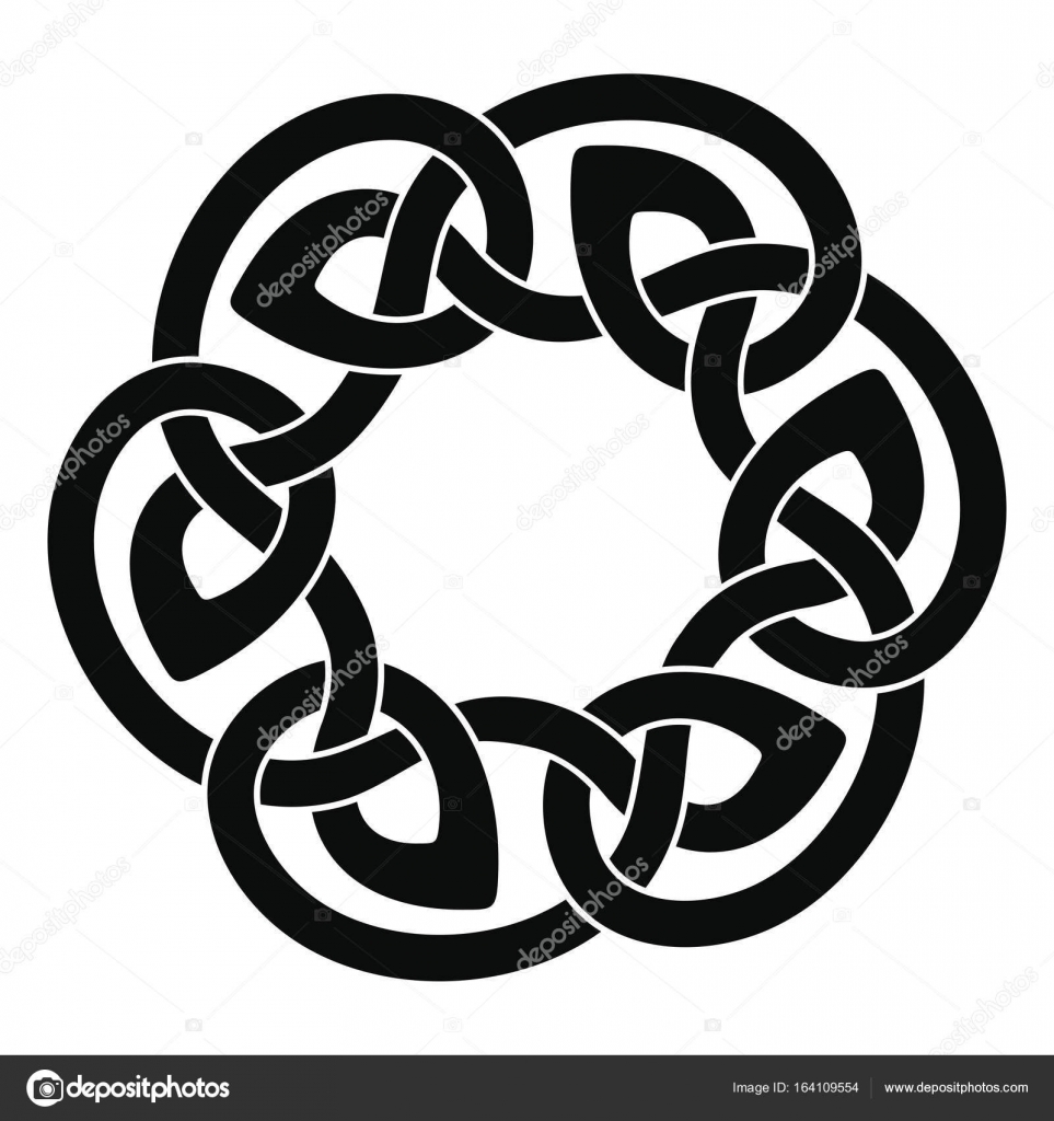 963x1024 Celtic National Drawing. Stock Vector Migfoto