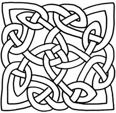 236x231 How To Draw A Celtic Knot Pattern Celtic Knots, Authors And Patterns