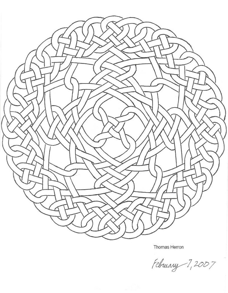 788x1014 Celtic Knot Coloring Pages To Download And Print For Free 1