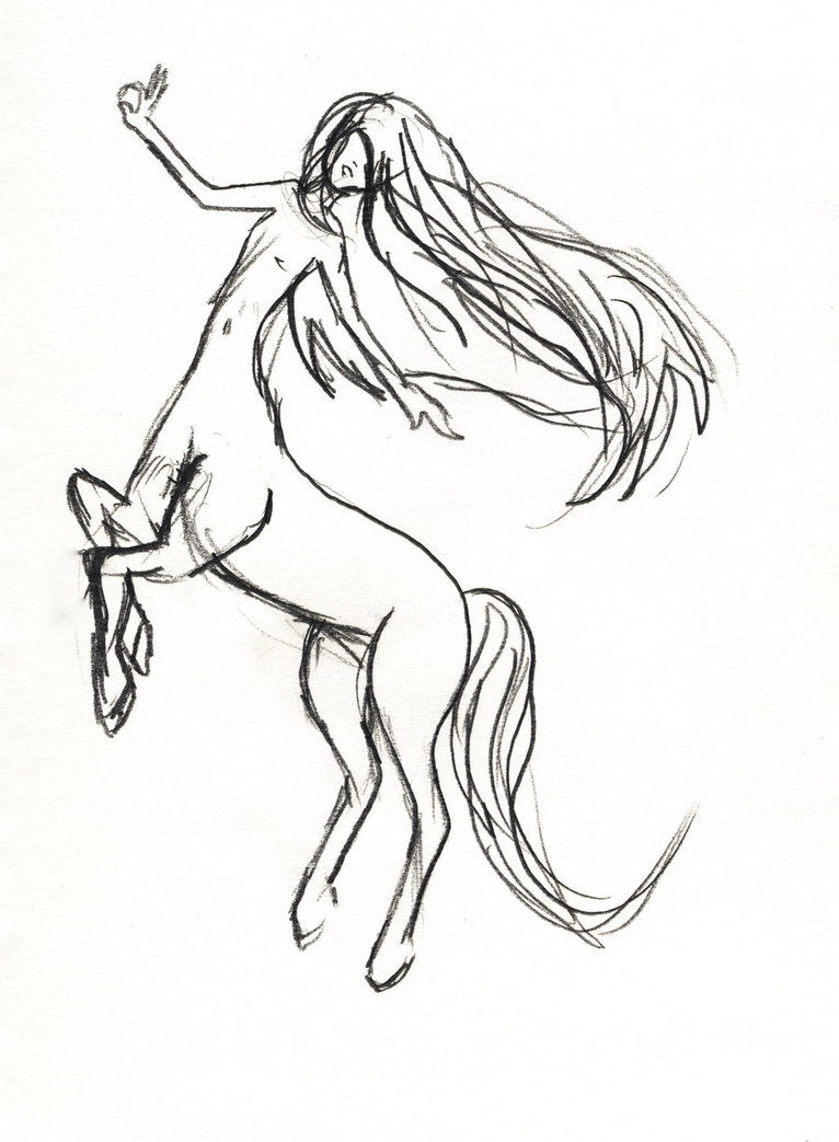 766x1043 Female Centaur By Ze1a13