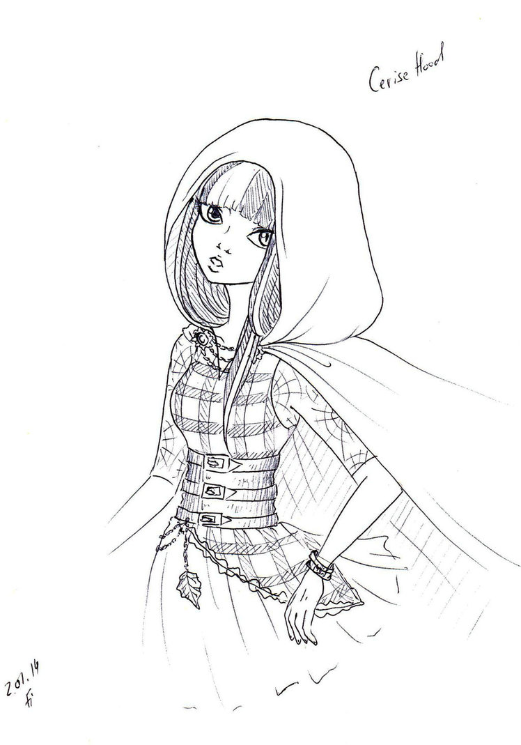 748x1069 Cerise Hood Fanart By Falena Ananke