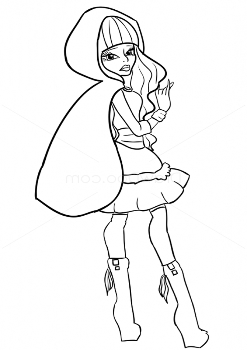 794x1123 Kolorowanka Ever After High Cerise Hood Nr 23