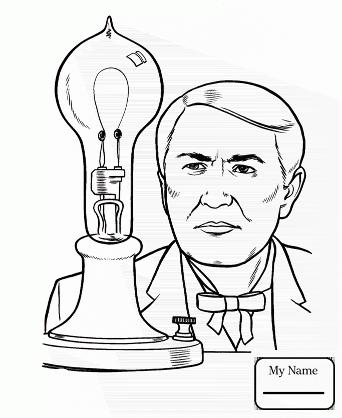 683x836 Famous People Benjamin Franklin People Coloring Pages