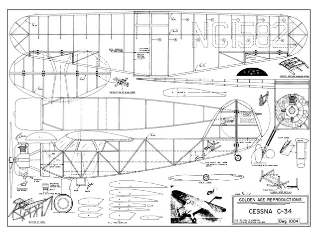 640x480 Cessna C 34 Plan