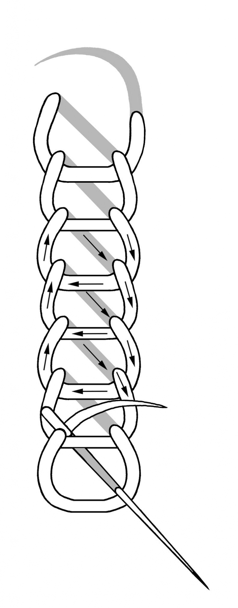 800x2044 Chain Stitch