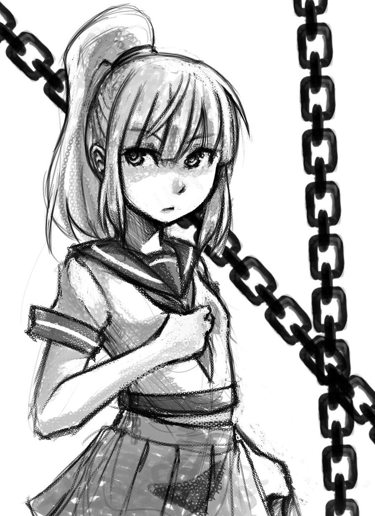 762x1048 Chain Brush Sketch By Knighthead