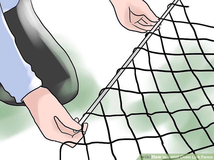 728x546 How To Install Chain Link Fence (With Pictures)