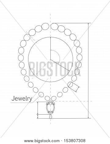 360x470 Jewerly Production Sketch. Jewelry Vector Amp Photo Bigstock