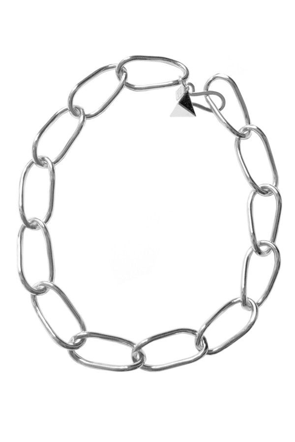 600x900 Pyramid Chain Link Necklace