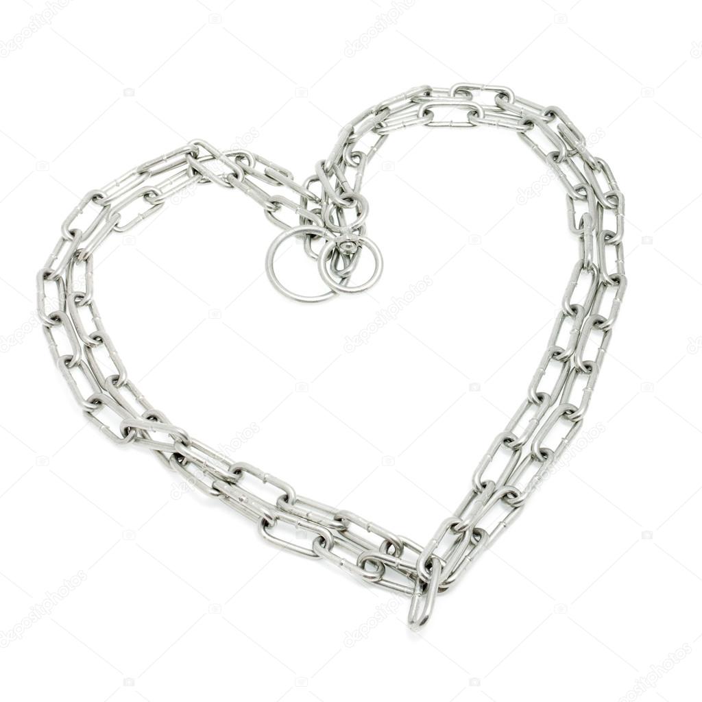 1024x1024 Chain Forming Heart Stock Photo Alexandkz