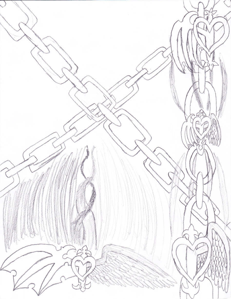 900x1165 Hearts And Chains Bkgrnd Wip By Dragonlatiosxaeon