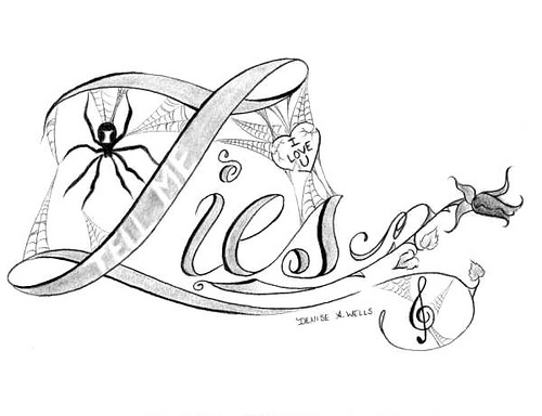 500x384 Lies Tattoo Design By Denise A. Wells Tattoo, Tattoo Designs