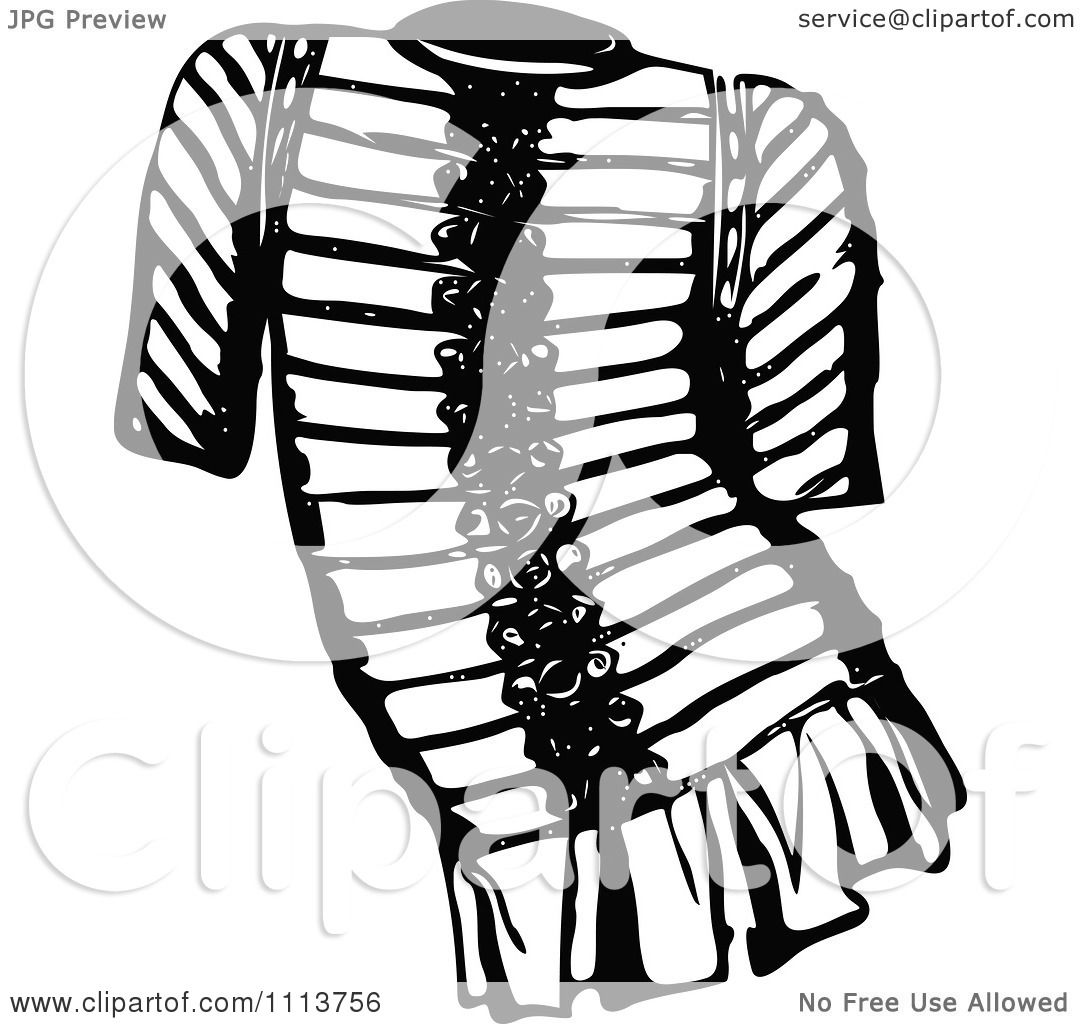 1080x1024 Clipart Vintage Black And White Ancient Chainmail Coat 4