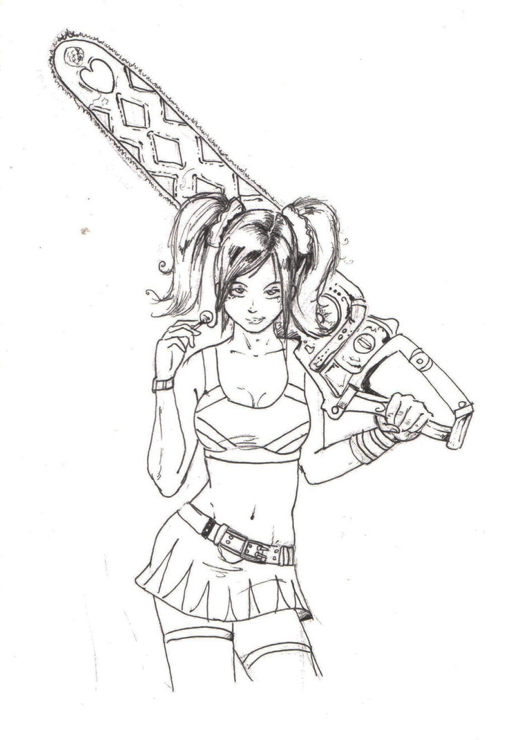 747x1070 Lollipop Chainsaw By Popgreen18