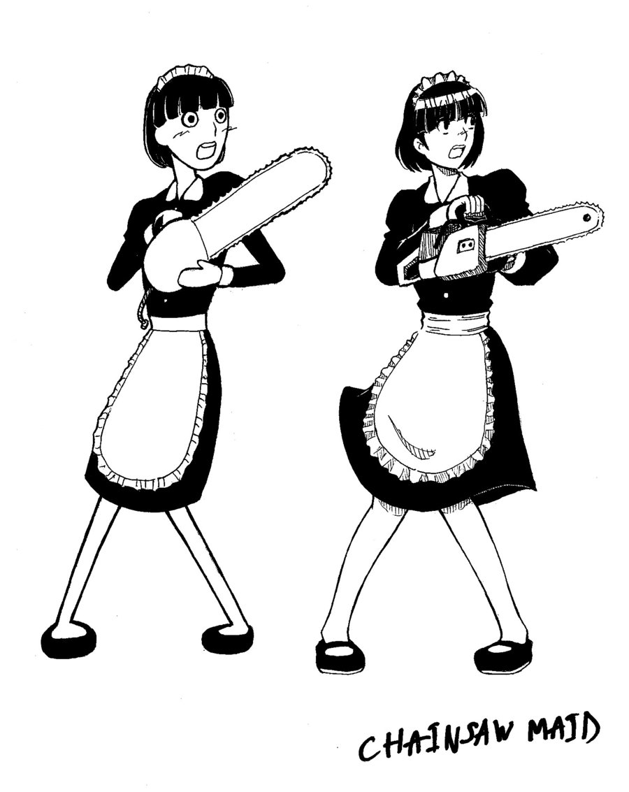 900x1133 Chainsaw Maid My Style By Siwawuth