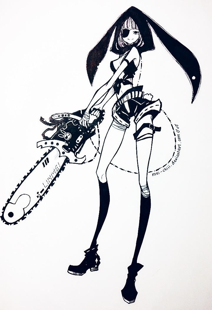 720x1055 Chainsaw Bunny By Alababu